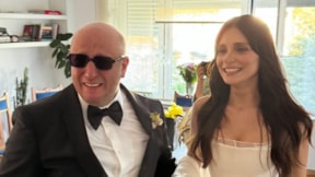 İlk fotoğraflar geldi! Serkan Keskin ve Meriç Aral evlendi