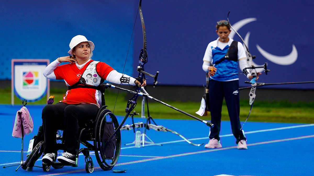 Yağmur Şengül, Paris 2024 Paralimpik Oyunları'nda son 16 turunda