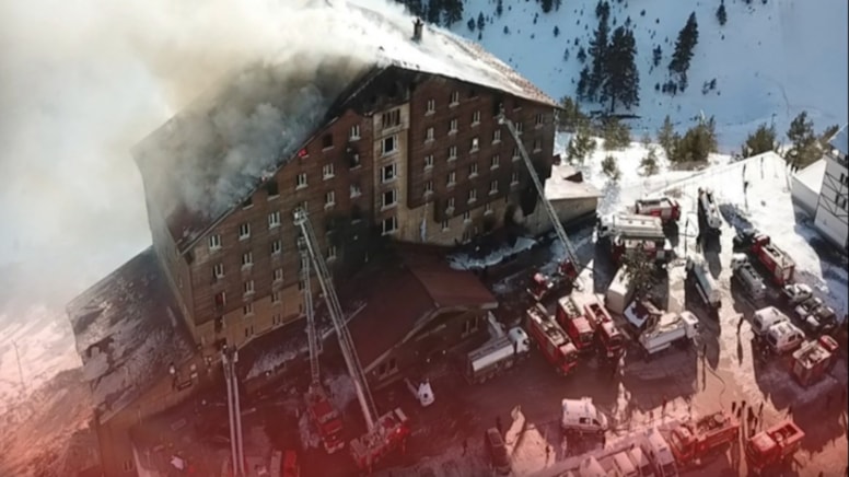 Facia skandalı ortaya çıkardı: Yanan otelde yangın merdiveni yok