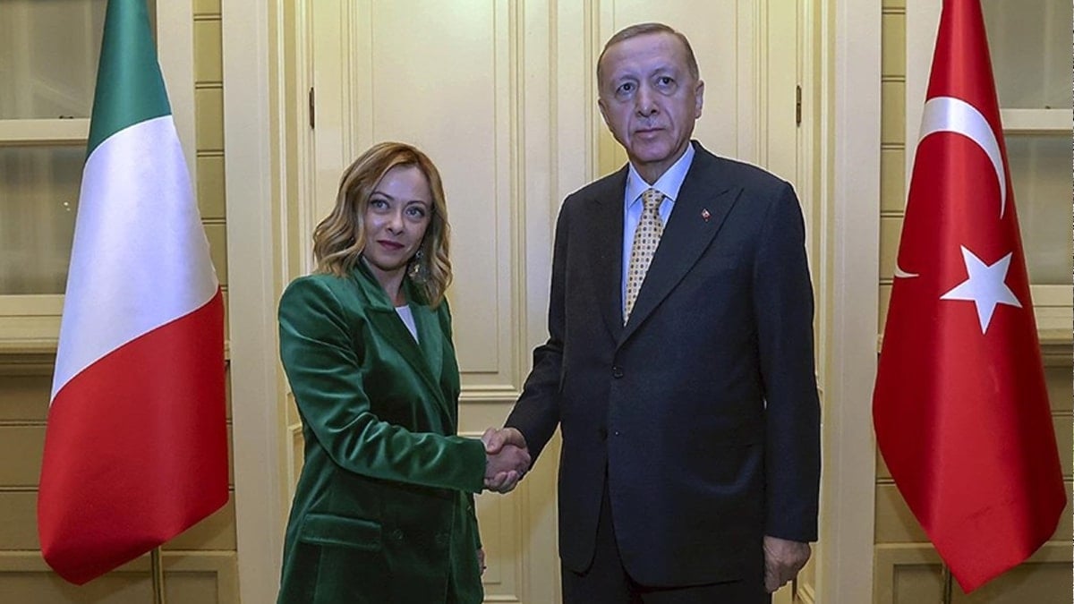 Cumhurbaşkanı Erdoğan ve İtalya Başbakanı Meloni