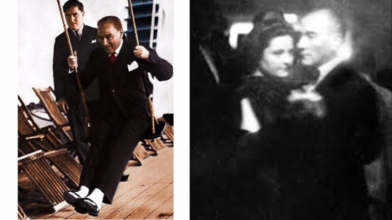Atatürk’ün modern Türk kadınıyla ilk dansı bir gemideydi