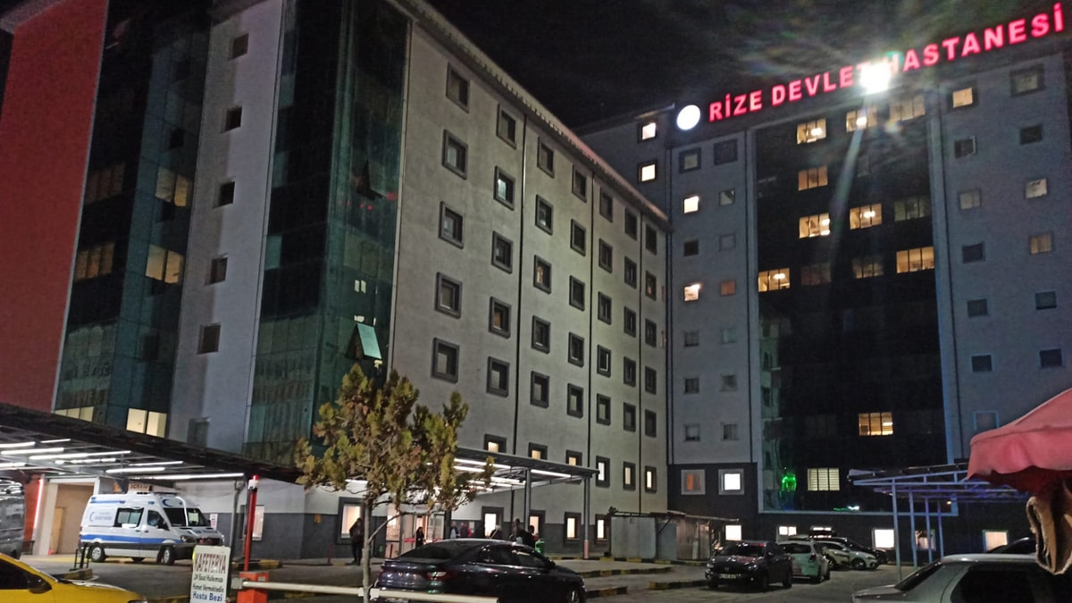 Rize'de yemekten zehirlenen 6 öğrenci hastanelik oldu