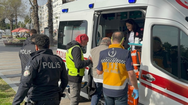 Antalya'da falezlerden düşerek yaralanan kişi kurtarıldı