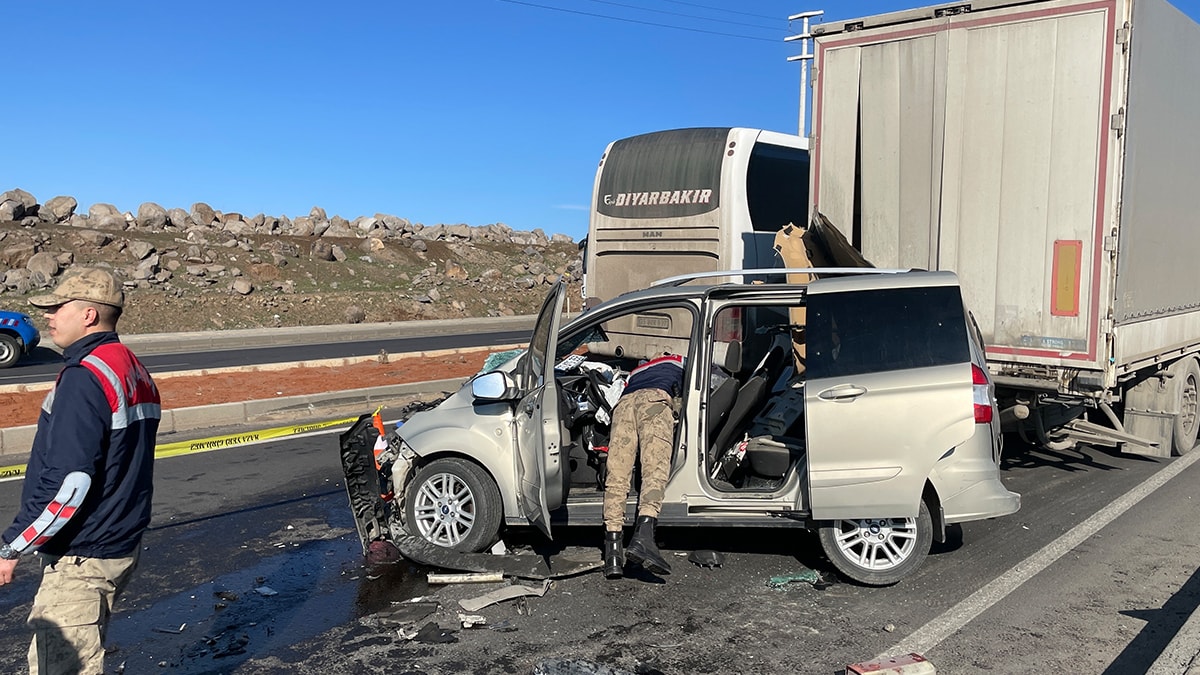 Şanlıurfa’da feci kaza: 1 ölü, 1 yaralı