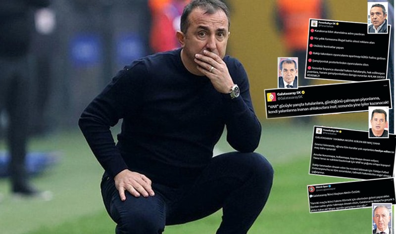 Yeter artık bıktırdınız! G.Saray-F.Bahçe savaşı ülkeyi ikiye böldü