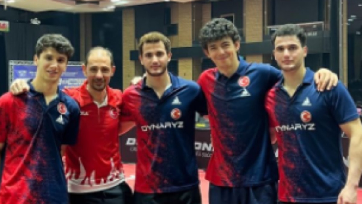 A Milli Erkek Masa Tenisi Takımı, Avrupa Şampiyonası'nda