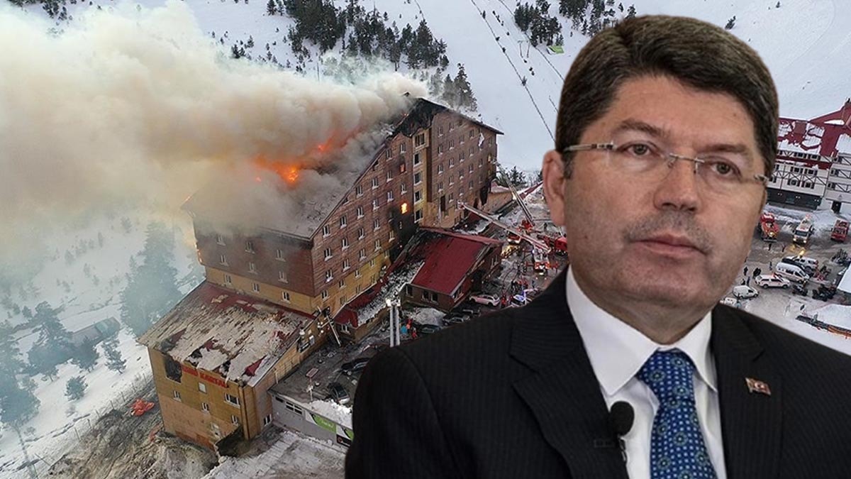 Bakan Yılmaz Tunç açıkladı: Bolu'daki otel faciasında gözaltı sayısı 12 oldu