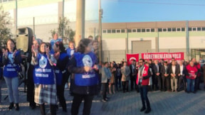 THY Tekstil İşçileri eyleme çıktı