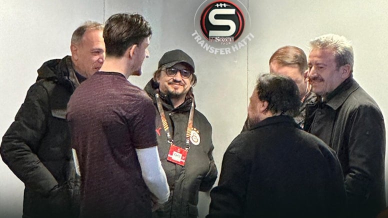 Galatasaray'dan Ahmetcan Kaplan görüşmesi! Maçın ardından çekilen kare...