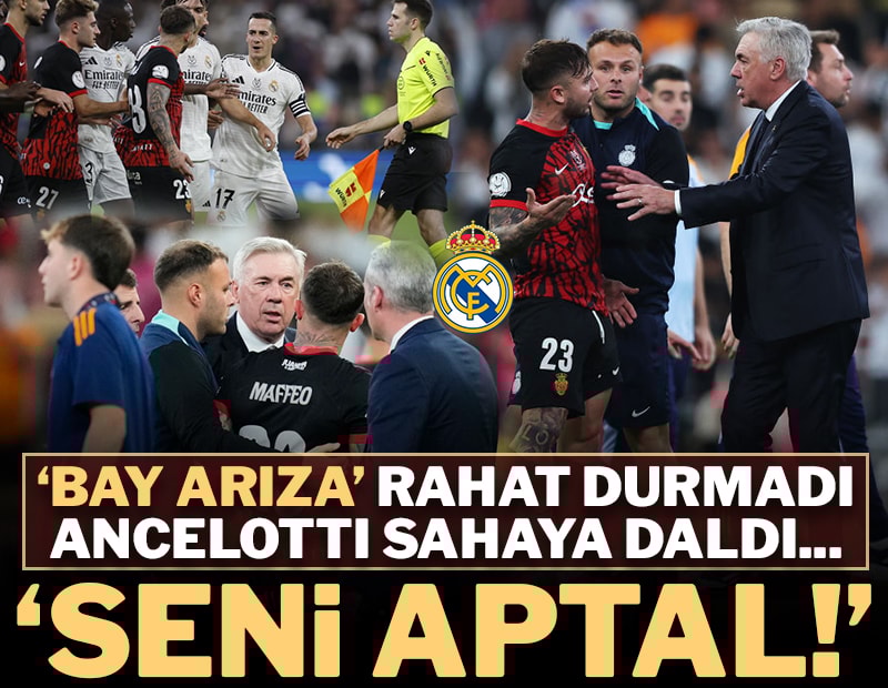 Olay adam Maffeo! Ancelotti'yi çıldırttı...