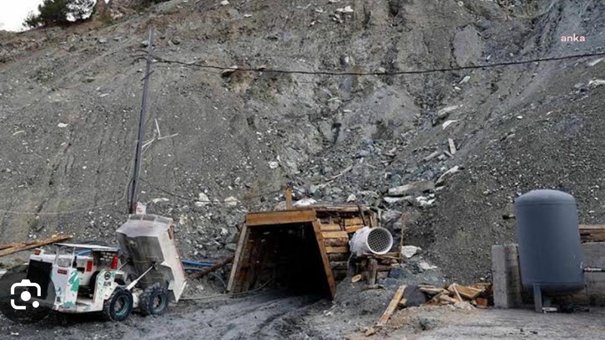 Elazığ krom madeninde göçük: 1 işçi yaralandı