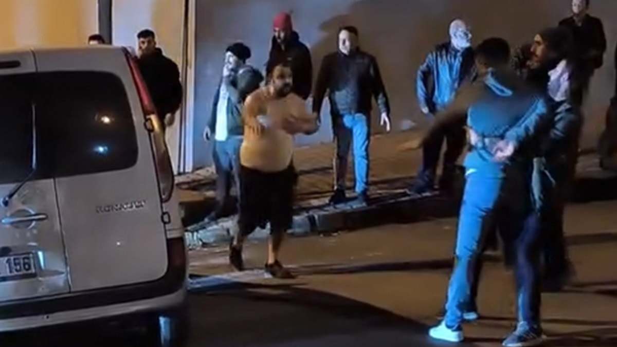 Önce kaza yaptılar sonra kavga ettiler