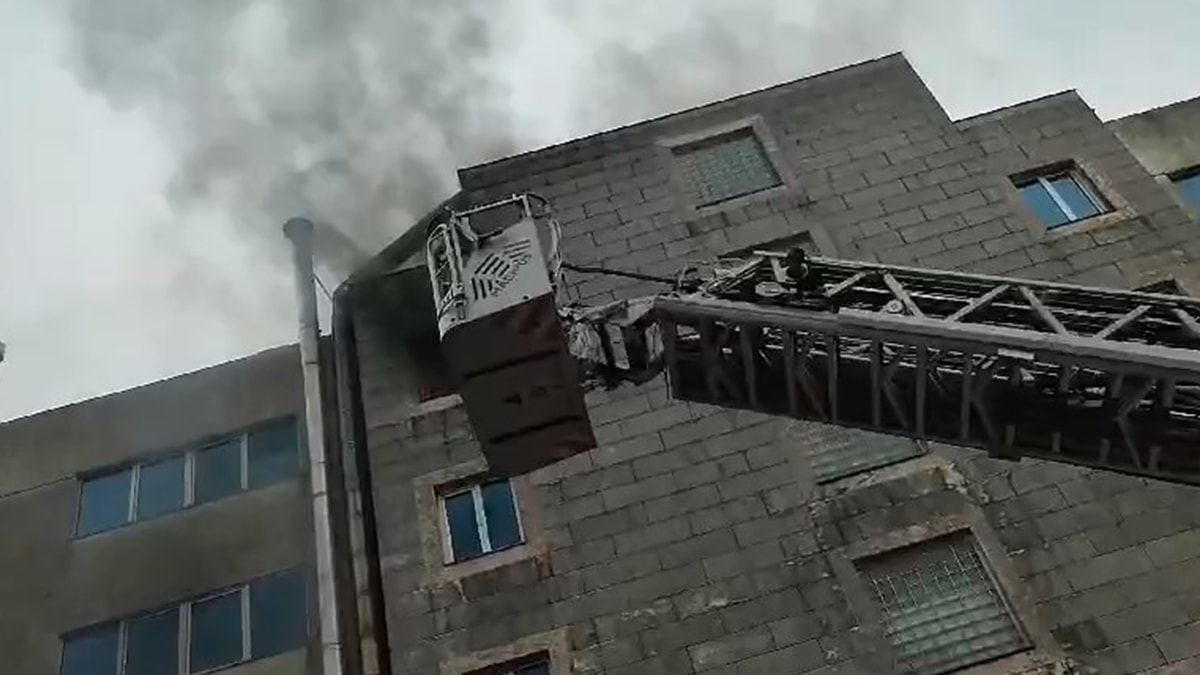 Ekmek imalathanesinde yangın paniği