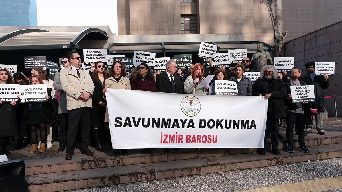 İzmir Barosu 23 Ocak’ı ‘Adalet İçin Mücadele Günü’ ilan etti