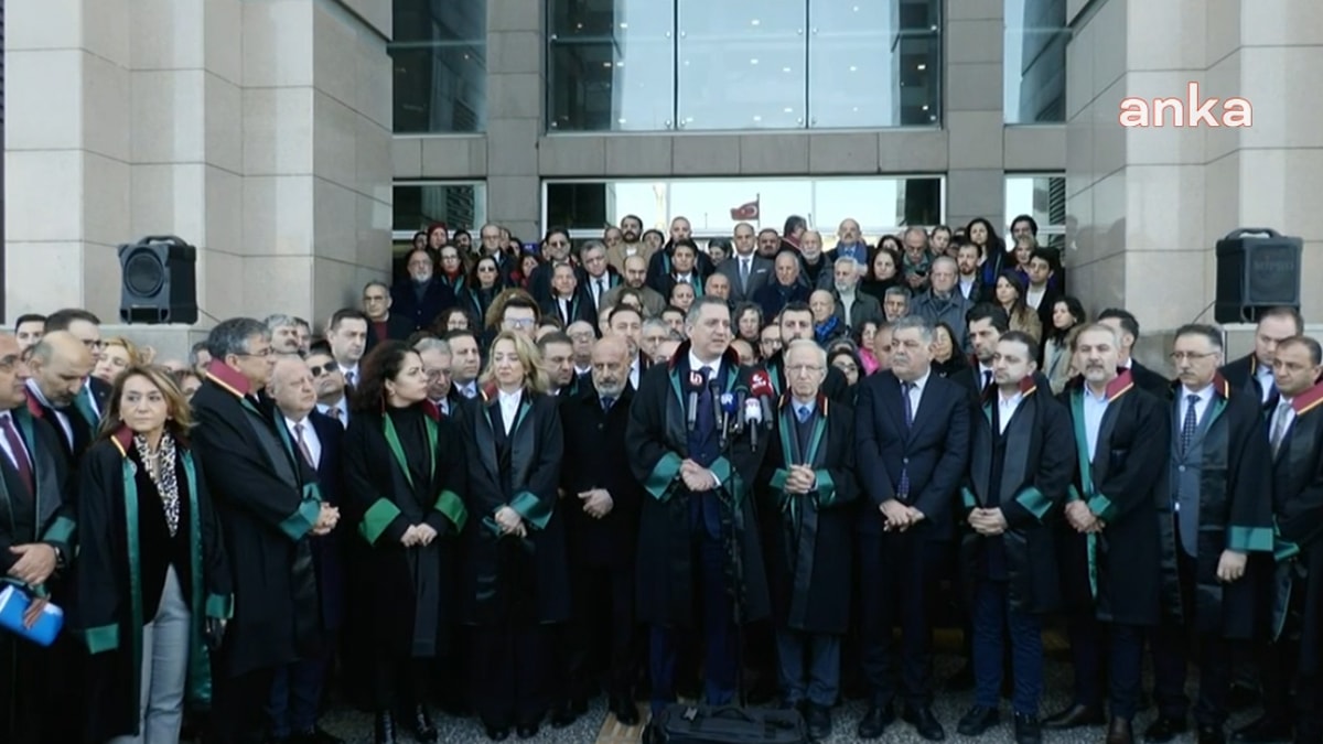 İstanbul Baro Başkanı ve 10 üye ifade verdi