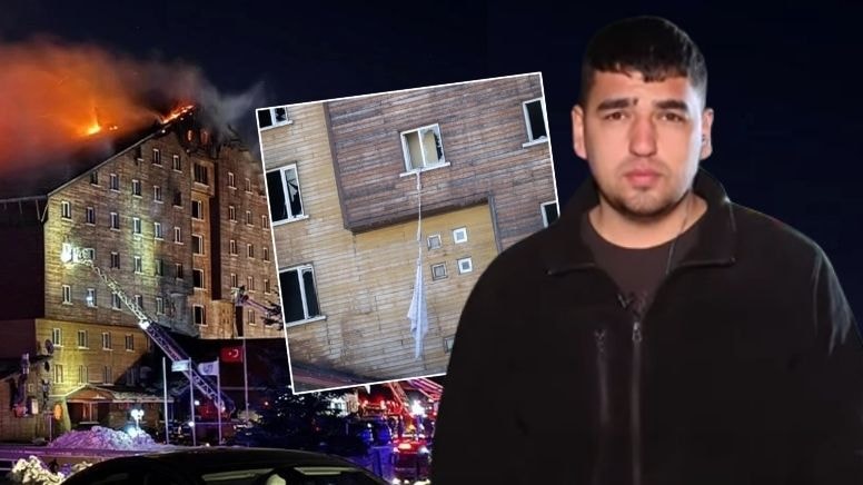 Bolu'daki faciada sağ kurtulan otel çalışanı: İnsanlar çocuklarını camdan atmak zorunda kalıyordu