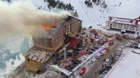 Otel yangınına ilişkin görevlendirilen bilirkişi heyeti inceleme yaptı