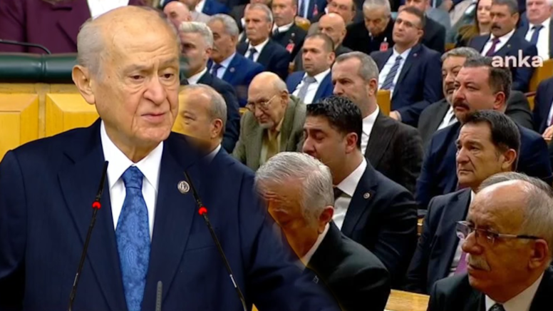 Bahçeli kürsüde gözyaşlarına hakim olamadı!