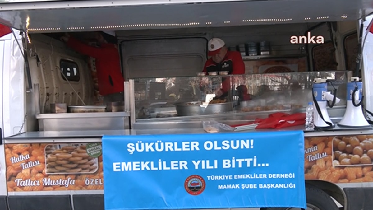 Emekliler, 'Emekliler Yılı'nın bitmesini lokma döktürerek kutladı: 2025 yılı Milletvekili