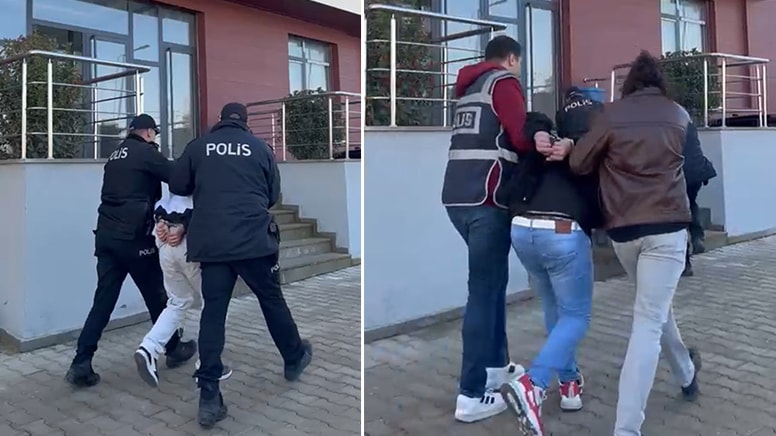 İzmir'de yaşlı kadına dolandırıcılardan 'savcı' oyunu: Suçüstü yakalandılar!