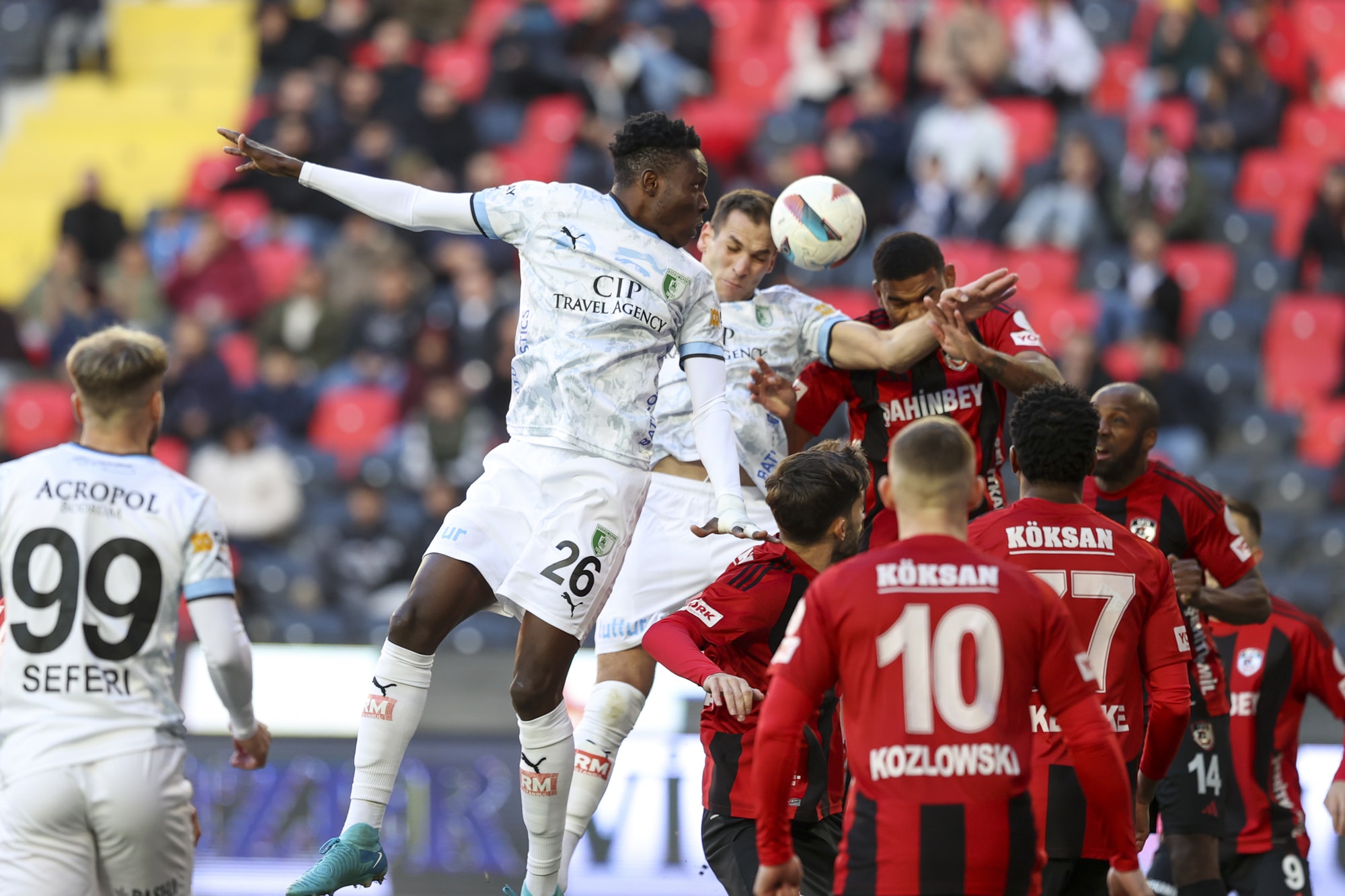 Gaziantep FK-Bodrum FK maçından gol sesi çıkmadı