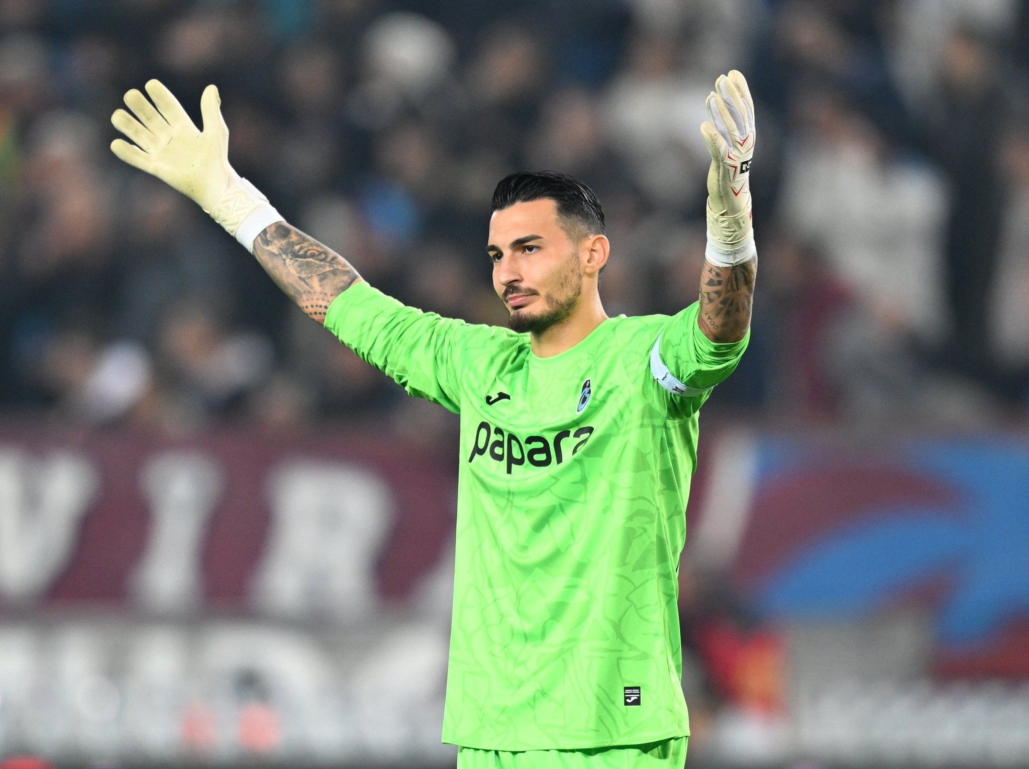 Uğurcan Çakır'ın mutlu günü