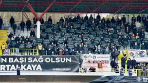 Yangın felaketi unutulmadı! Stat siyaha büründü