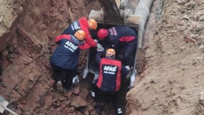 Altyapı kazısında göçük: 1 işçi feci şekilde can verdi