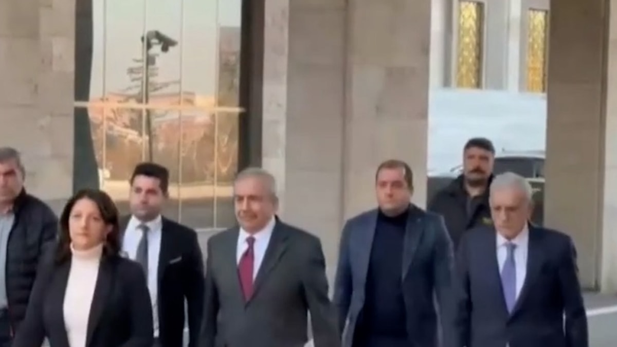 İmralı heyetinden TBMM Başkanı'na ziyaret