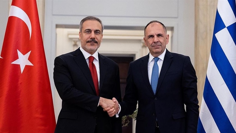 Dışişleri Bakanı Fidan, Yunan mevkidaşı ile görüştü