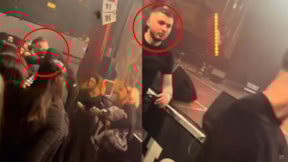Hayranı fenalaşınca ünlü rapçi sahneden atlayıp yardıma koştu