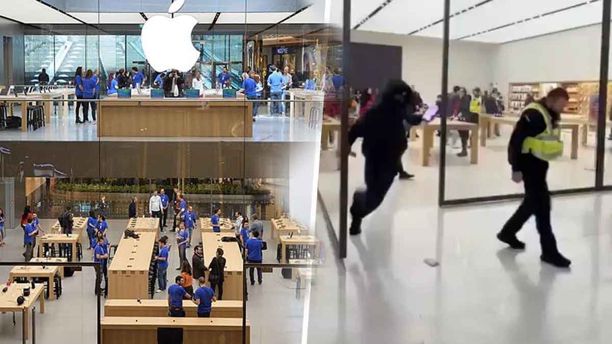 2 hafta boyunca 11 çocuk çok basit bir teknik kullanarak birçok Apple Store'u yağmaladı