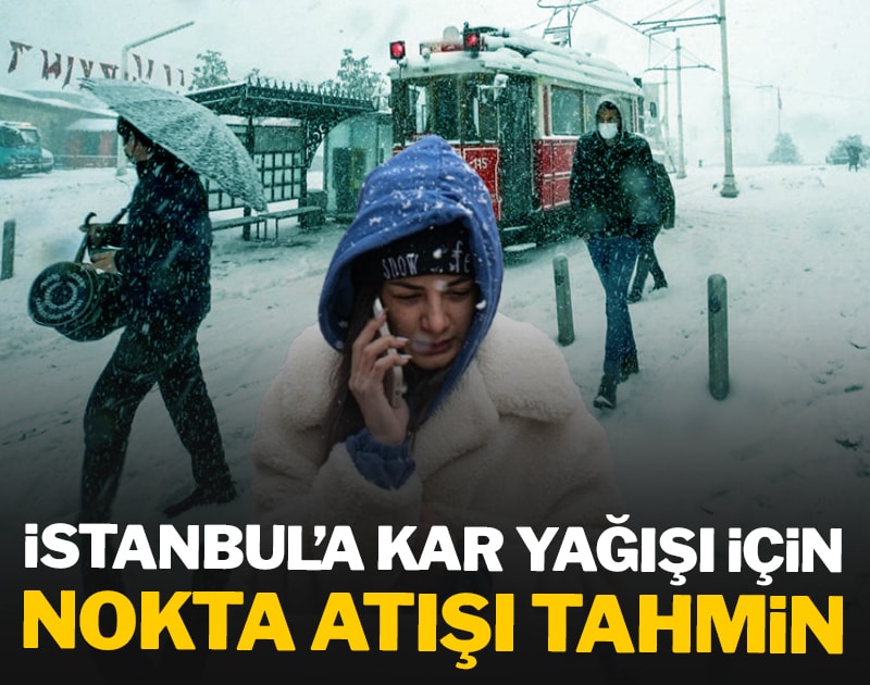 AKOM uyardı: Karlı günler çok yakın