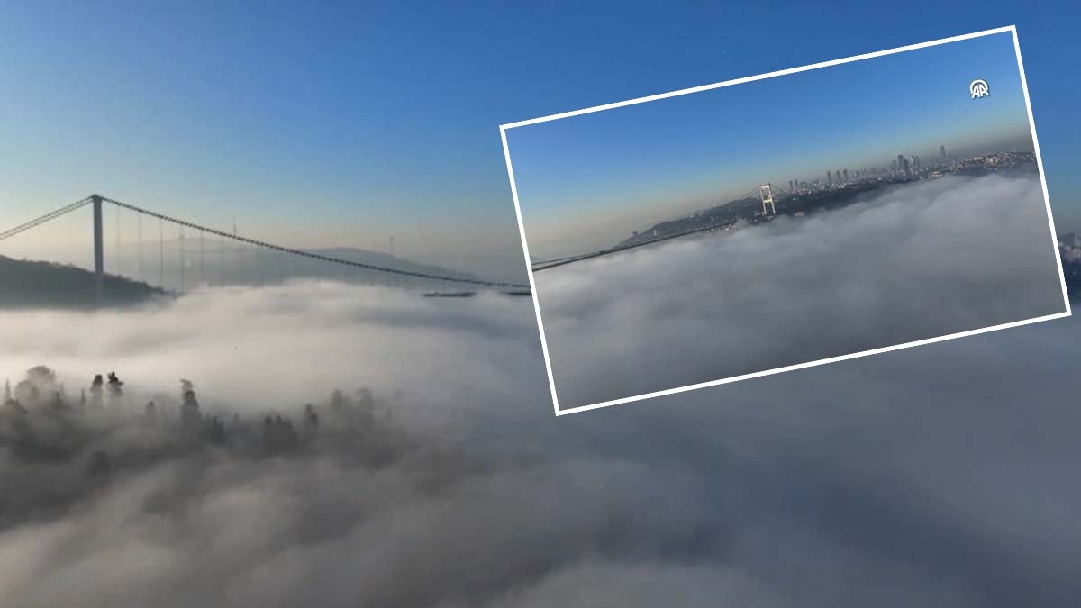 İstanbul yeni yılın ilk sabahına böyle uyandı