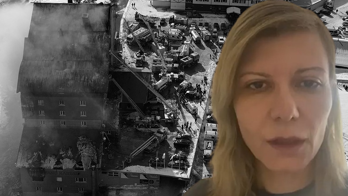 Kartalkaya'daki yangın faciasından kurtulan kadından olay sözler