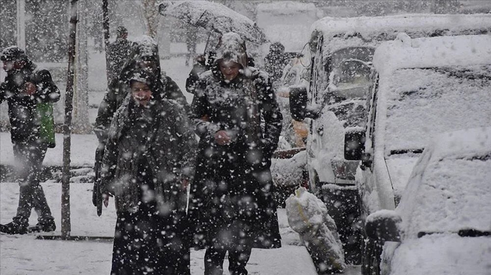 Marmara'da Kar Yağışı