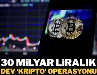 30 milyar liralık kripto varlığı ve banka hesabına el konuldu: