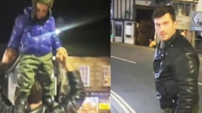 Kıvanç Tatlıtuğ, oğlu Kurt Efe'yi omzunda gezdirdi