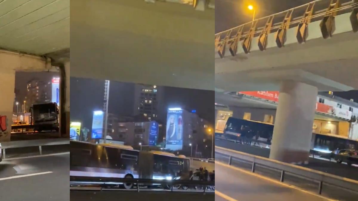 Metrobüs kazası: Boğaz Köprüsü kapatıldı!