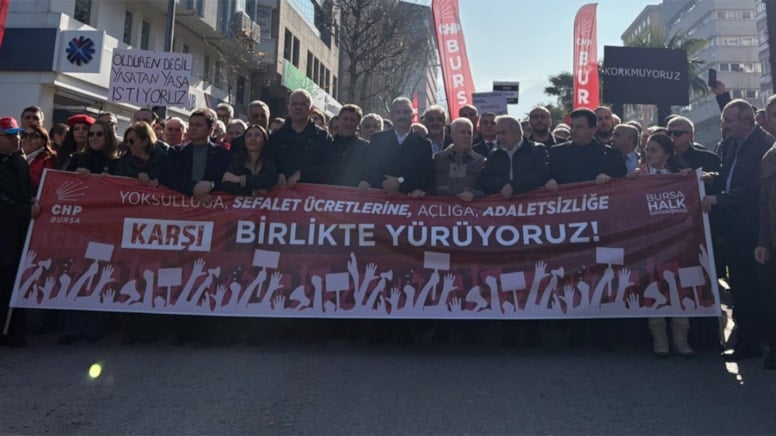 CHP'den yoksulluk mitingi