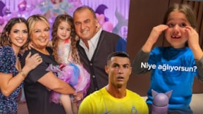 Ronaldo Fatih Terim'in torununu ağlattı