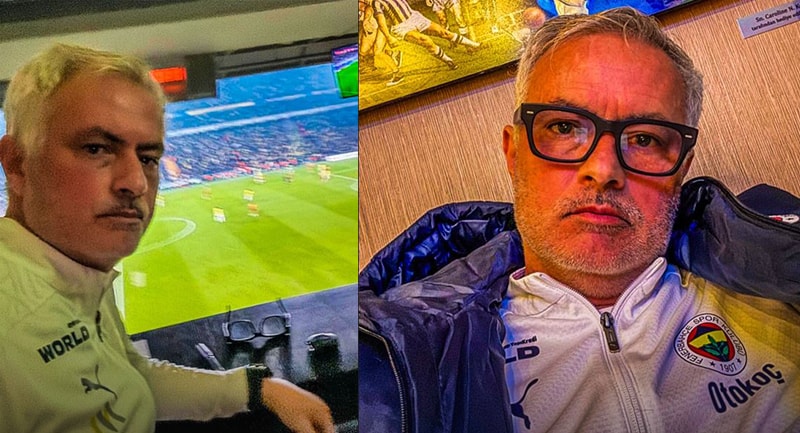 Mourinho'dan ilginç paylaşım! 'Çok eğlendim'