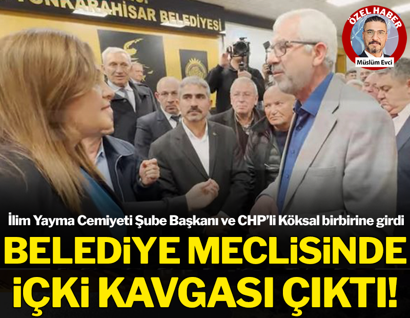 Dini Vakıf Başkanı ve CHP’li Başkan arasında içki ruhsatı polemiği