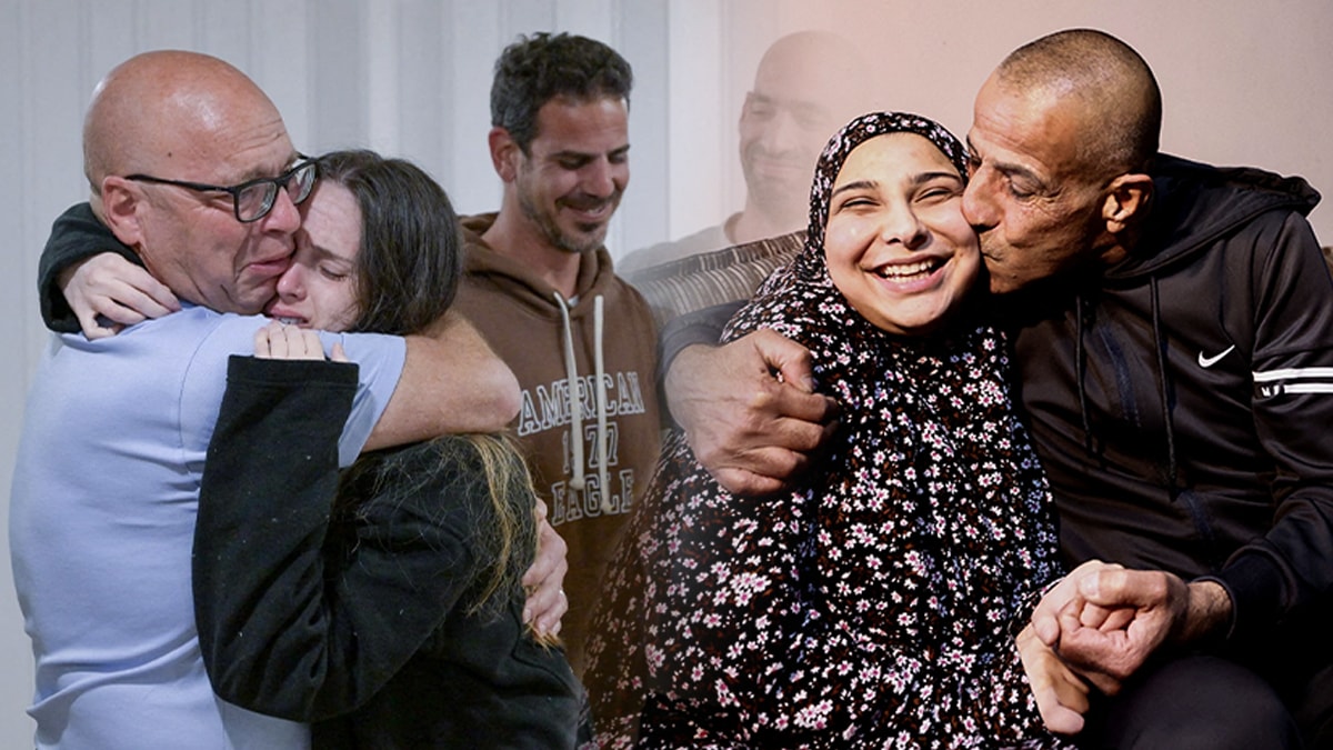 Rehine takası yapıldı, aylar sonra ilk kez aileler kavuştu