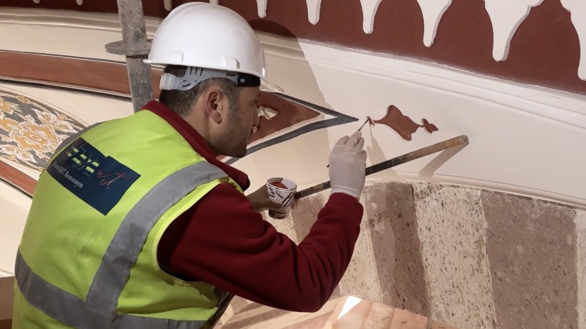 Selimiye Camisi'nin gizemli güzellikleri yeniden ortaya çıkıyor