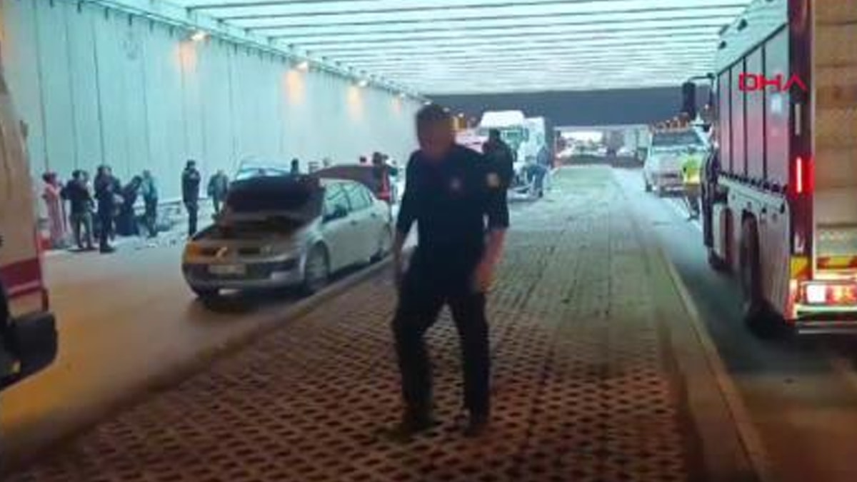 Malatya'da zincirleme kaza: Yaralılar var