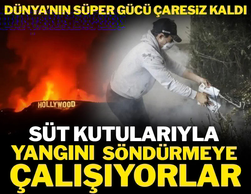 ABD'nin gücü Hollywood'un beşiğini söndürmeye yetmedi