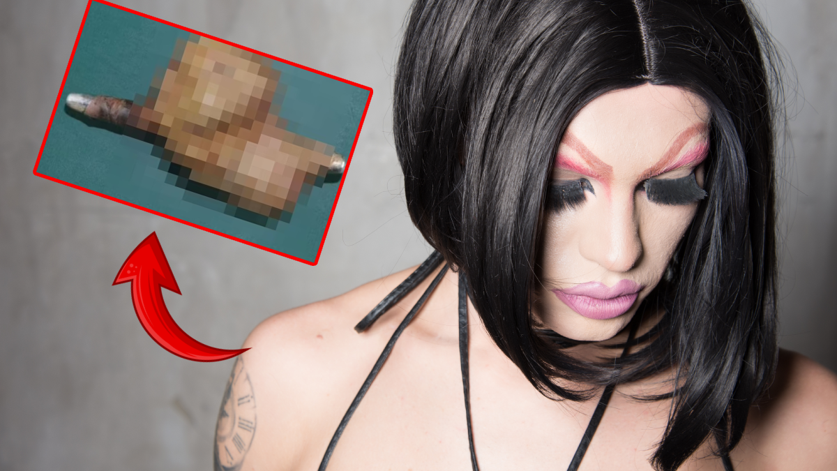 8 santimetrelik cisim yaşlı travestinin sonu oldu