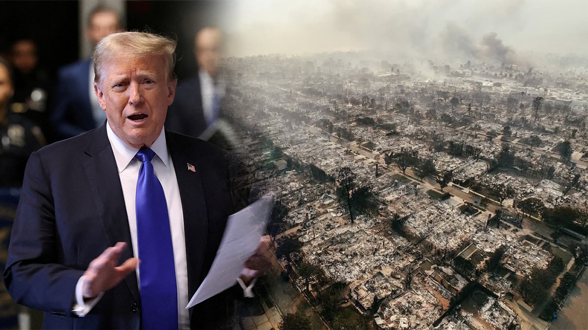 Trump 'Beceriksiz politikacılar yangınları söndürmenin yolunu bulamıyor'