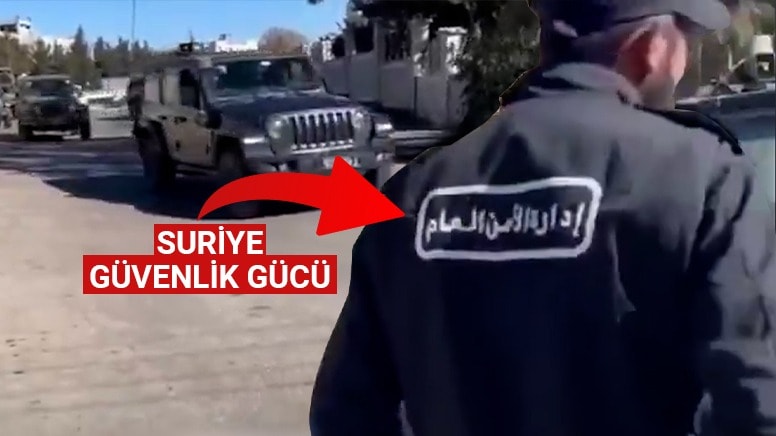 İsrail ordusu Suriye şehrini işgal ederken, HTŞ polisi izledi